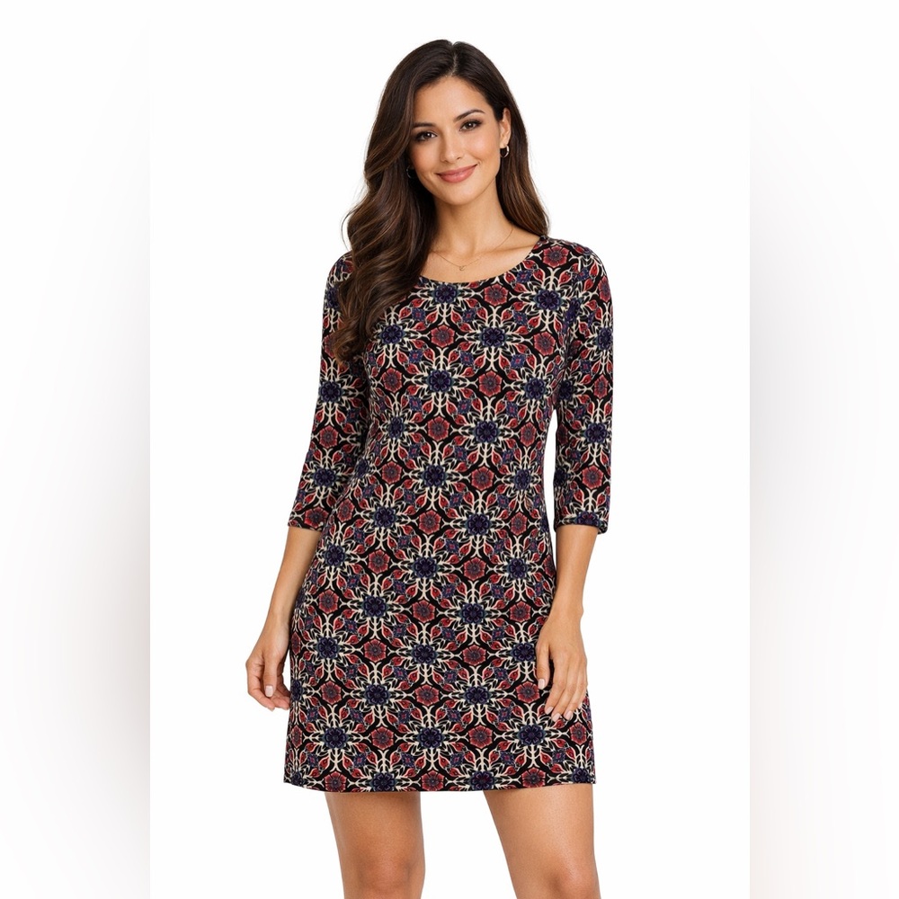 Old Navy Floral Kaleidoscope Shift Dress‎